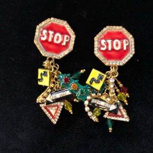 Lunch at the ritz designer earrings